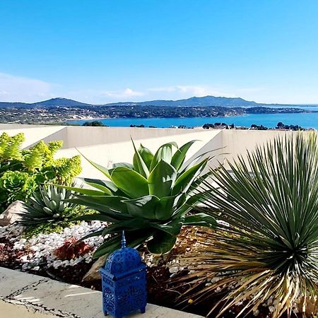 Vue Mer Panoramique - Grande Terrasse Et Piscine 방돌 외부 사진
