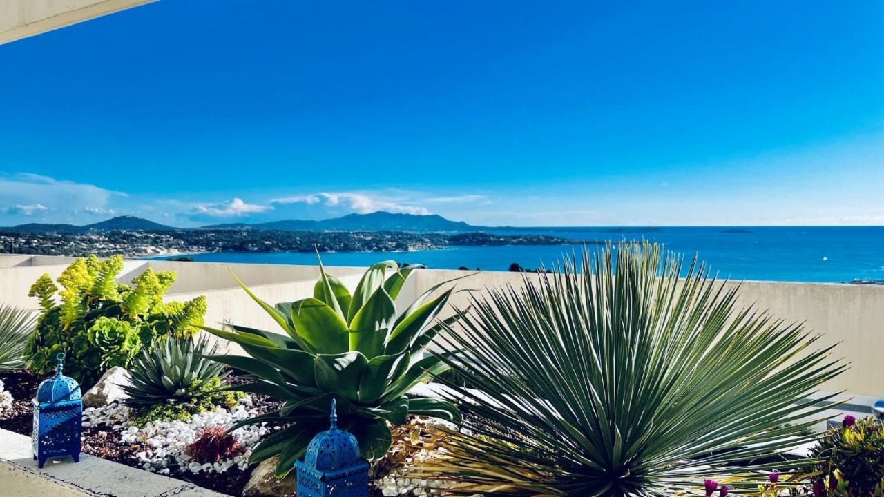 Vue Mer Panoramique - Grande Terrasse Et Piscine 방돌 외부 사진