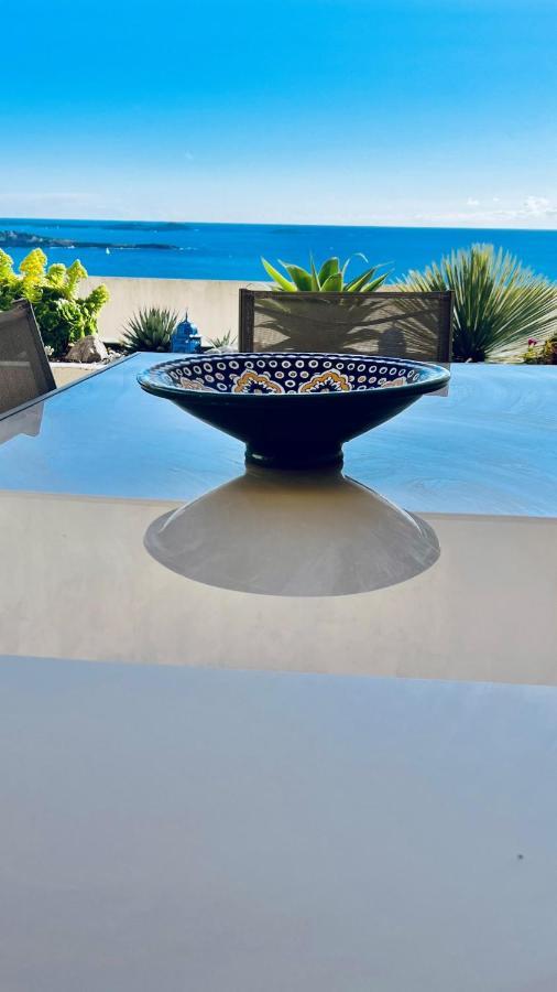 Vue Mer Panoramique - Grande Terrasse Et Piscine 방돌 외부 사진
